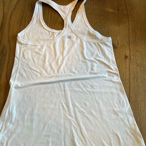 Lululemon white tank